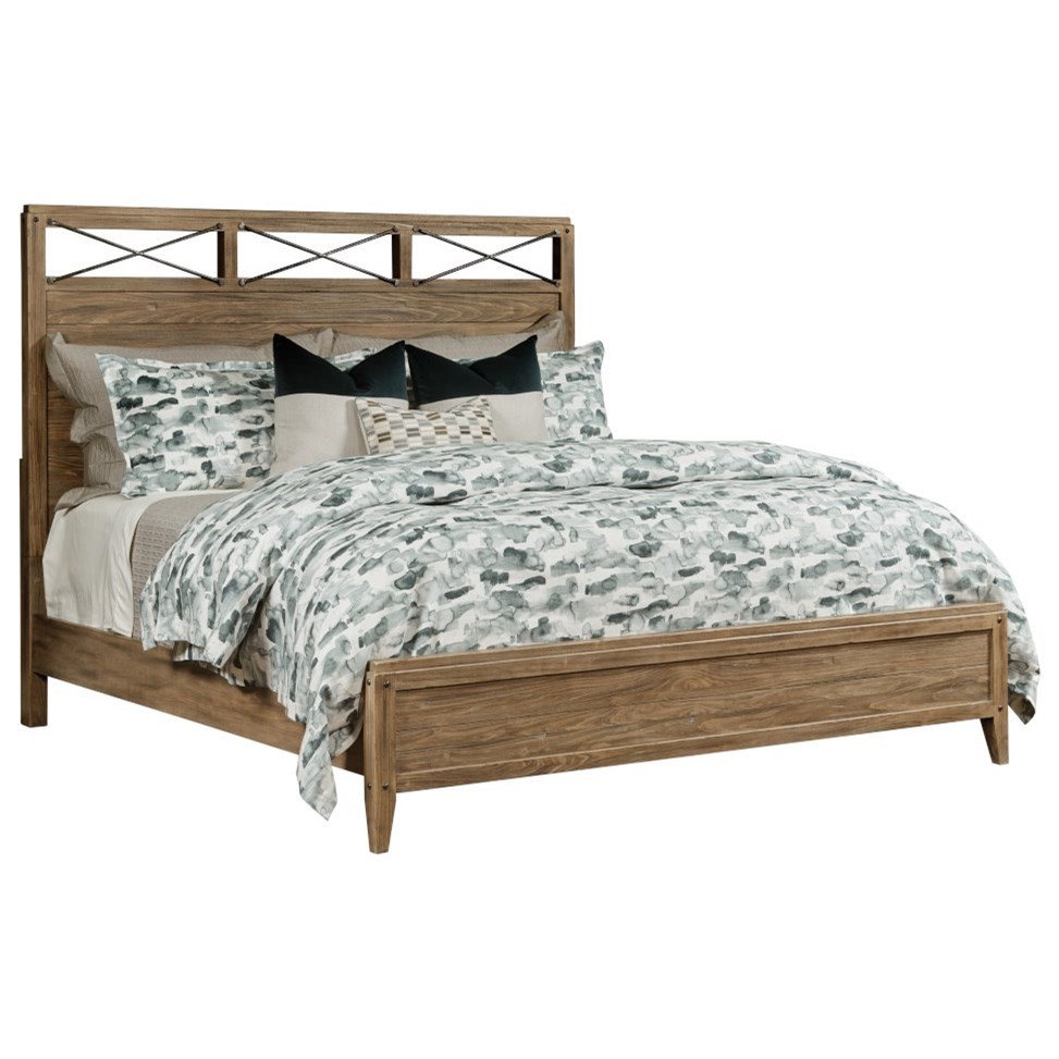 Kincaid Furniture Modern 944304P Jackson Queen Solid Wood Bed